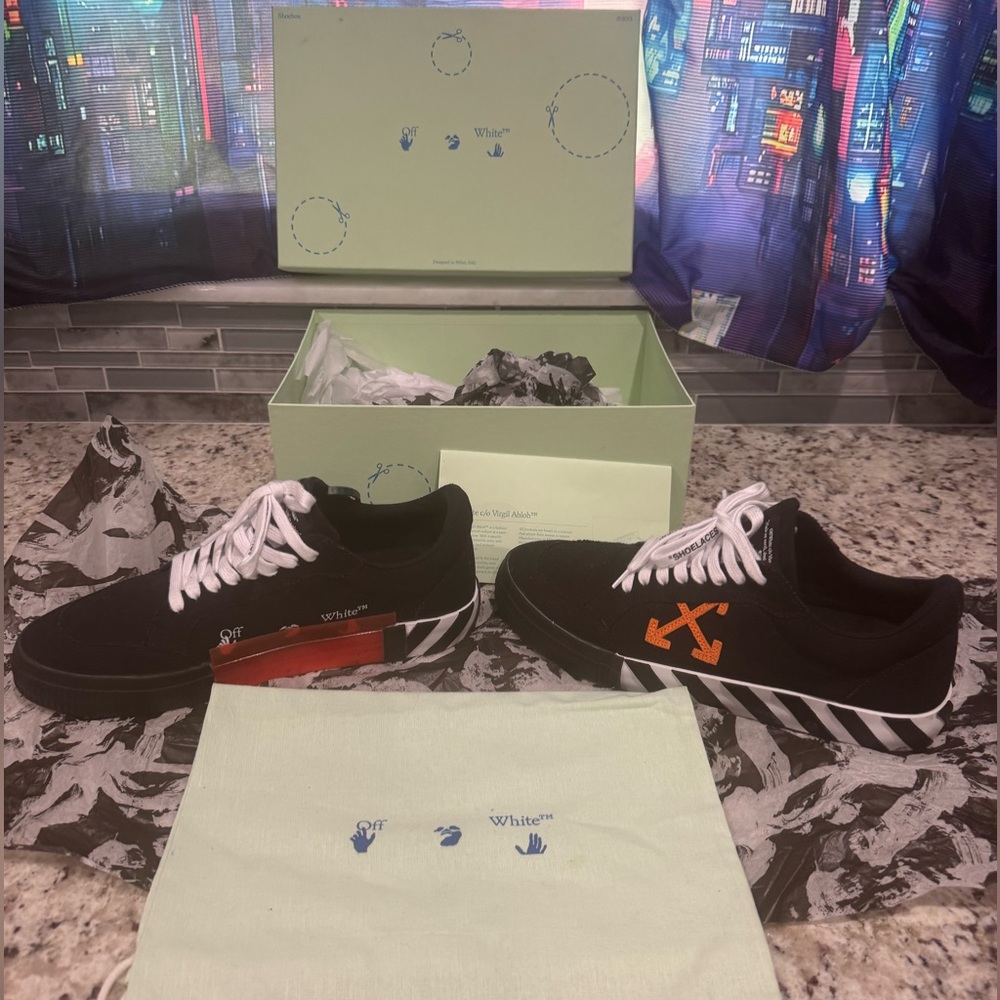 Off-White C/O Virgil Abloh VULCANIZED COA & box - Picture 8 of 16